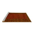 thumbnail image 2 of Ahgly Company Machine Washable Indoor Rectangle Southwestern Yellow Country Area Rugs, 7' x 9', 2 of 4