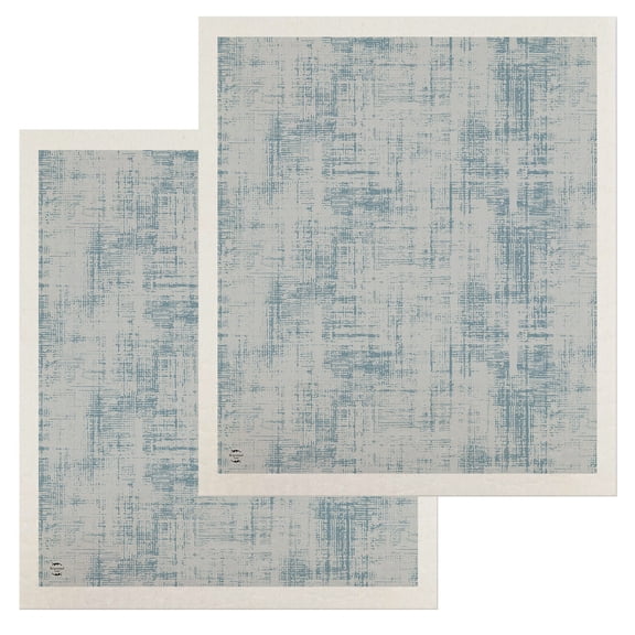 Briarwood Lane Textured Blue Swedish Dishcloth (2-pack)