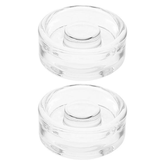 Masteelf  2 Pcs Bread Fermentation Equipment Fermenting Weights for Mason Jars Transparent