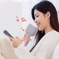 thumbnail image 5 of Home Appliances ZKCCNUK Gadgets, Popular Cute Mini Wireless Family Parent-Child Interaction Bluetooth Nationals Karaoke Alls-In-One Treasure Condenser Microphone, Stocking Stuffers for Adults Famliy, 5 of 6