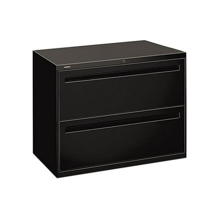 UPC: 0089192863464 | HON 2 Drawers Lateral Lockable Filing Cabinet  Black