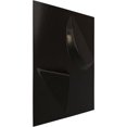 thumbnail image 2 of Ekena Millwork 11 7/8"W x 11 7/8"H Apollo EnduraWall Decorative 3D Wall Panel, Universal Metallic Carbon Mist (12-Pack for 11.76 Sq. Ft.), 2 of 5