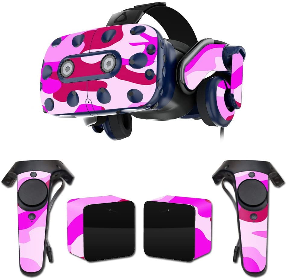 pink camo headset