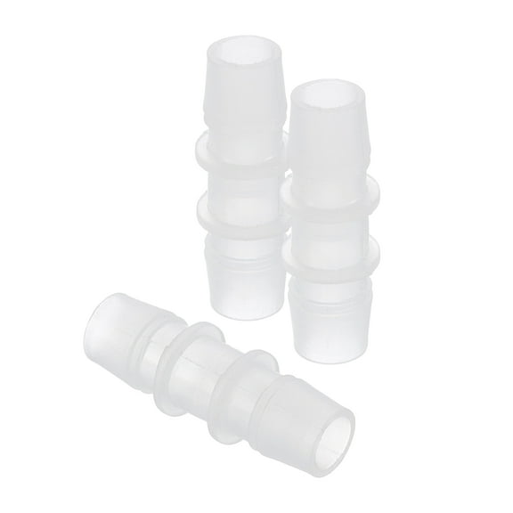 Uxcell 3pcs 1/2" to 1/2" Plastic Hose Barb Fitting Splicer for Garden Water Fuel Line