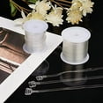 thumbnail image 5 of Clear Elastic Strap 6mm/10mm Width 2 Styles 30m Total Transparent Elastic Band High Flexibility Clear Elastic for DIY Shoulder Bra Clothes Sewing Project DIY, 5 of 8
