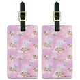thumbnail image 1 of If Pigs Could Fly Pink Clouds Wings Luggage ID Tags Suitcase Carry-On Cards - Set of 2, 1 of 4