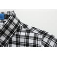 thumbnail image 5 of SSLR Youth Big Boys Flannel Shirts Casual Long Sleeve Button Down Plaid Shirts with Pocket, 5 of 8