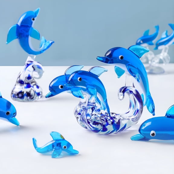 LAMIRO Dolphin Statue Collectible Figurines 3.66"