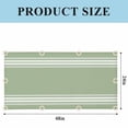thumbnail image 3 of Sage Green Fluorescent Light Covers, Farmhouse Sage Green White Striped Magnetic Light Covers for Ceiling Lights, Fluorescent Ceiling Shade Filters for Classroom Bedroom Office 4x2Ft x 1PCS, 3 of 8