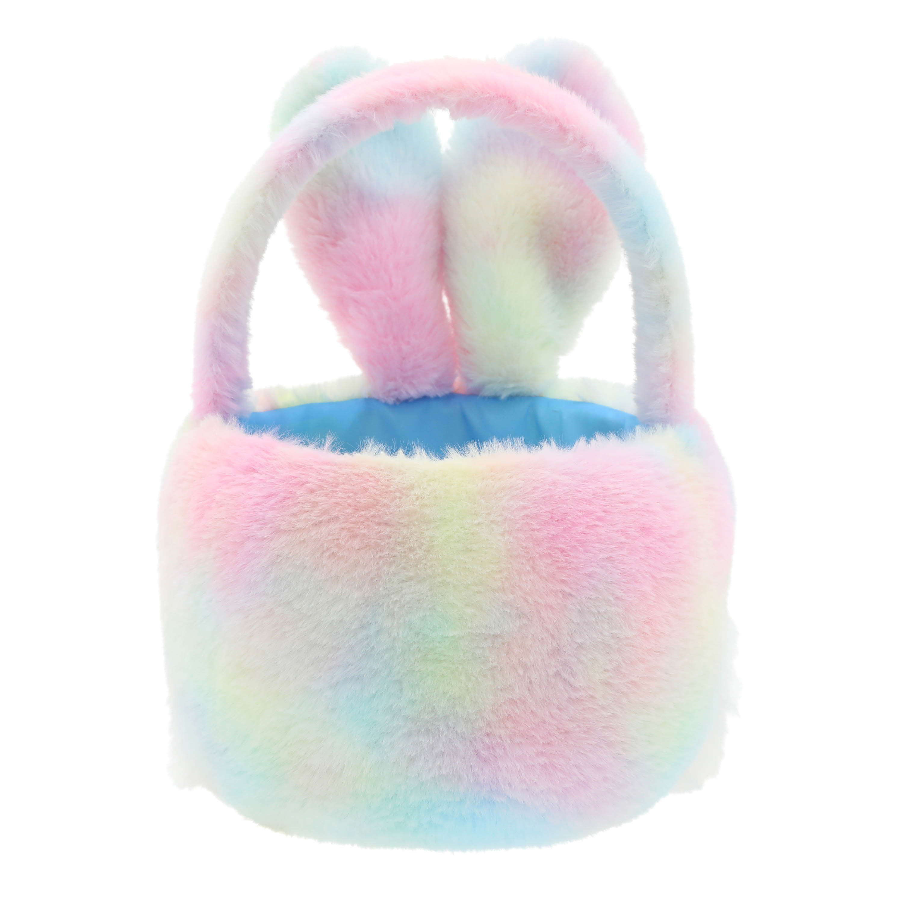 "Way to Celebrate! Easter Plush Chubby Cheek Easter Basket"
