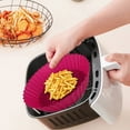 thumbnail image 4 of Silicone Baking Mat Non-Stick Oven Pad 7.5 Inch Foldable Reusable Cookie Sheet for Air Fryer Toaster Oven, Food Grade​​, 4 of 6