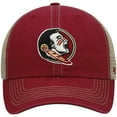 thumbnail image 2 of Men's '47 Garnet Florida State Seminoles Trawler Trucker Snapback Hat, 2 of 4