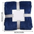 thumbnail image 3 of Clearance! Pedty Throw Blanket Kids Very Soft Blankets for Adults 1Pc 45*70 Cm Super Soft Warm Solid Warm Micro Plush Fleece Blanket Throw Rug Sofa Bedding Navy, 3 of 3