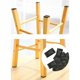 thumbnail image 5 of Niveladores de cuña de escritorio 35 Uds., Cuñas de goma para , niveladores de muebles, cuñas para de , agarre de patas antideslizante para muebles, , silla, Magideal Niveladores de cuña de escritorio, 5 of 7
