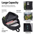 thumbnail image 4 of Balery Mountain Daisy Meadow Mochila Escolar 3 en 1 para Niños - Mochila Resistente con Lonchera Térmica y Estuche - Mochila Escolar para Niños y Niñas, 4 of 7