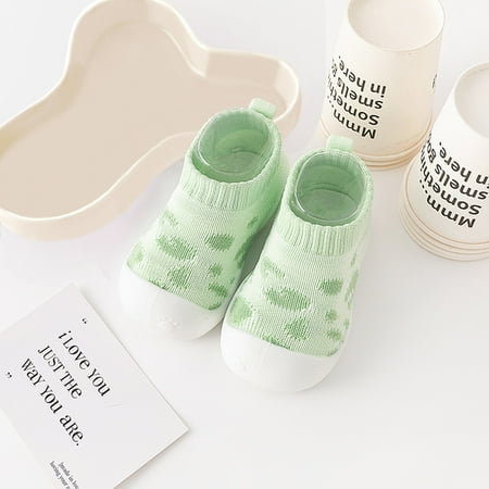 

Cathalem Shoes for Little Girls Infant Girls Boys Kids Leopard Print Leisure Shoes Mesh Soft Bottom Kids Toddler Shoes Girls Green 6