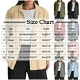 thumbnail image 3 of nerohusy Comfy Blazer for Women Casual Business Jackets Fake Linen Cotton Loose Fit Blazers Work Office Suit with Pockets Fall Long Sleeve Jacket Pink,M, 3 of 7