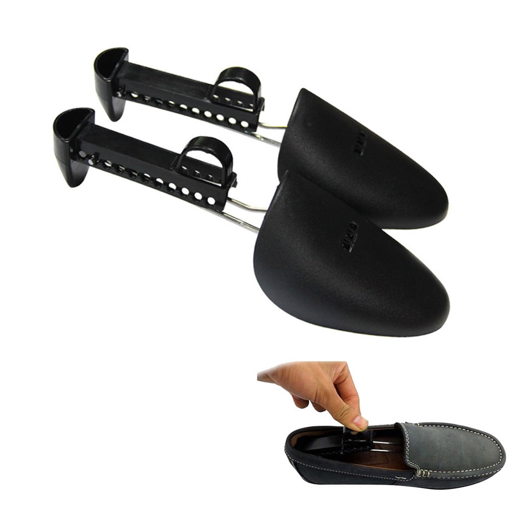 10 Pair Plastic Shoe Tree Adjustable Stretcher Shaper for Men Women Shoes Black 