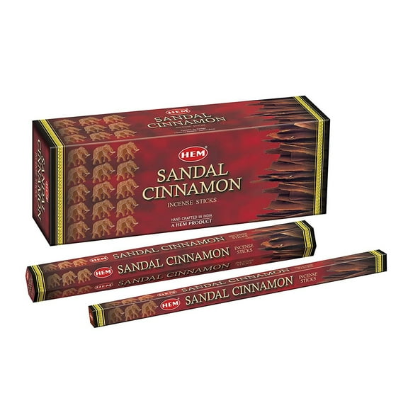 Desi Gabbar HEM Sandal Cinnamon Incense Sticks, (120 Sticks)