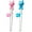 Blue, variant on Honrane Educational Kids Chopsticks, 2 Pairs of Reusable, Easy-to-Use, Cute Animal-Shaped Training Chopsticks for Children