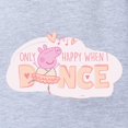 thumbnail image 2 of CafePress - Peppa Pig When I Dance - Cute Infant Baby Football Bodysuit, 2 of 3