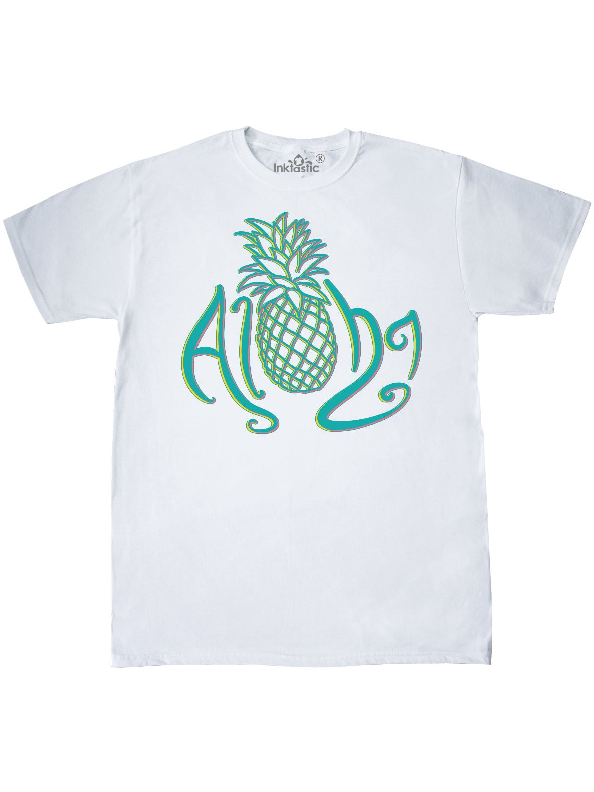 INKtastic - Aloha- with multicolor teal 