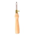 thumbnail image 1 of Aguja de tambor colorida portátil de metal de aguja de bordado con mango de madera, oro rosa Sweethay HA002171-04, 1 of 6