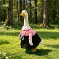 thumbnail image 5 of Porch Goose Outfits, Summer Goose Clothes Hawaiian Goose Costume for 23'' Plastic Statue Lawn Porch Goose Clothes Decor, Summer Decoration for Home, 5 of 6