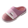 thumbnail image 3 of ZTTD Slippers for Women Winter Warm Memory Foam House Slippers Soft Purple, 3 of 6