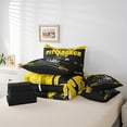 thumbnail image 5 of Erosebridal 7 Piece Bed in a Bag Twin Size Comforter Set American Football Bedding Set,Football Reversible Bed Set,Sports Fan Comforter with Sheet Set,All Season, 5 of 5