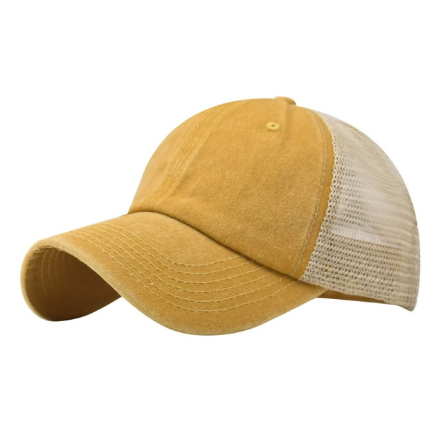 Chapeau Hommes Dames Mode Casquette de Baseball Denim Boucle Extérieur Écran Solaire Chapeau Pare-Soleil