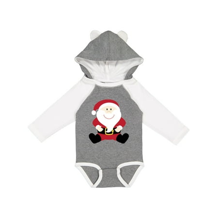 

Inktastic Christmas Santa Claus Gift Baby Boy or Baby Girl Long Sleeve Bodysuit