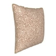 thumbnail image 2 of Kll Beige Sparkling Glitter Decorative Throw Pillow Covers Velvet Soft For Couch Sofa Bedroom Living Room Outdoor -18"X18", 2 of 8