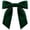 Green 1PCS, variant on Velvet Ribbon Bows Christmas Tree Decorations,4.33X4.92 Inch Xmas Ornaments,Velvet Christmas Tree Bows Door Garland Decor,Vintage Twist Tie Velvet Bows for Christmas Tree Gift Wrapping
