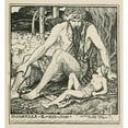 thumbnail image 3 of Henry Justice Ford 20x21 Black Modern Framed Museum Art Print Titled - Mogarzea and His Son; Where Do You Come from (1906), 3 of 5