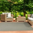 thumbnail image 2 of Superior Braided Solid Indoor/ Outdoor Area Rug, 8' x 10', Latte, 2 of 7