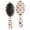 School Bus and Mountains Pink Pattern, variant on School Bus and Wheels White Pattern Brush, Detangling Hair Brush,Oval Paddle Hair Brush, Air Cushion Design Gifts for Holiday Birthday Gifts