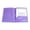 Purple, variant on Plastic Folder with Pockets Heavy Duty Letter Size Plastic File Folder with Prongs Waterproof Durable Pocket Organizers for Paper Documents Office Wirting Drawing Art Daily Document Storage
