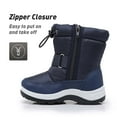 thumbnail image 4 of Felabo Kids Boys & Girls Toddler/Little Kid Ankle Winter Stay Warm Water Resistant Snow Boots, 4 of 7