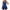 Blue, variant on SnnmBlm Womens Tennis Dress with Built in Shorts & Bra Workout Athletic Dresses Golf Outfits Pleated Summer Romper Black S