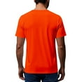 thumbnail image 6 of Homenesgenics Mens Shirts Men Tops T Shirts for Man Men's Solid Color Short Sleeved Outdoor Running Sports Breathable Short Sleeve Orange XXXL, 6 of 9