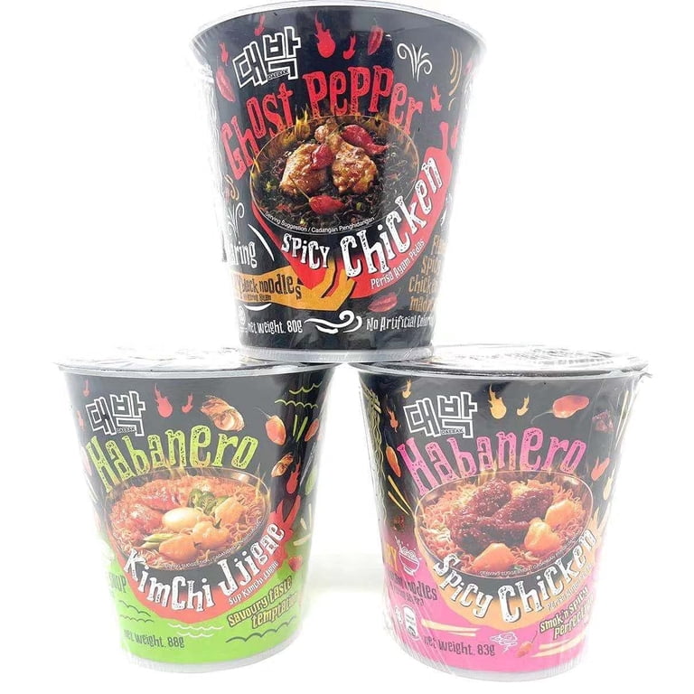 Daebak Ghost Pepper Spicy Black Noodles Tik Tok Spicy Challenge