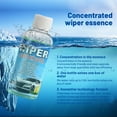 thumbnail image 4 of Car Windshield Washer Fluid Concentrate | Nano Tech Glass Cleaner | 62ml | Long Lasting 90 Days | Rapid Oil Dust Removal | Efficient Wiper Solution | Dilutes 4.4-6.6lb | 4.7x1.5in | Blue | 1 Pack, 4 of 8