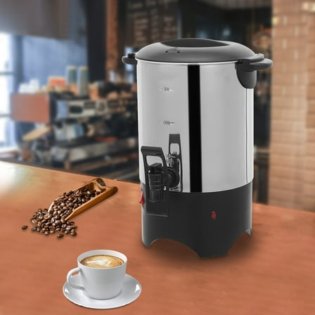 Electric Coffee Urn Commercial Electric Stainless Steel Coffee Maker 5.2L/175Oz