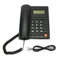 thumbnail image 1 of Home Desktop Phone Hotel Landline Real Time Display Battery Free Adjustable Brightness For Office For Home, 1 of 8