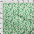 thumbnail image 3 of oneOone Polyester Lycra Green Fabric Animals Sewing Craft Projects Fabric Prints By Yard 56 Inch Wide, 3 of 6