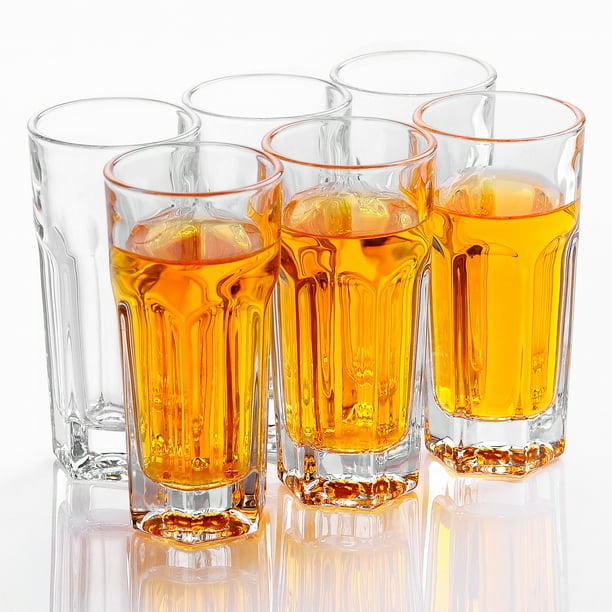 Shot Glasses, 1.5oz Super Cute Ornate Shot Glasses Set of 6/Fancy Shot