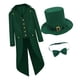 thumbnail image 2 of Traje de disfraz del Día de San Patricio, trajes de cosplay Steampunk para disfraces festivos. S, 2 of 9