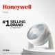 thumbnail image 2 of Honeywell HT-904 TurboForce - Ventilador de circulación de Aire de Mesa, pequeño, Blanco, Ventilador Personal silencioso para el hogar u Oficina, 3 velocidades y Cabezal Giratorio de 90 Grados, 2 of 5
