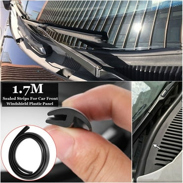 Under Front Car Moulding Strip Windshield Panel Car Seal Strip Rubber Seal Accessories Fashion Brand New Hot